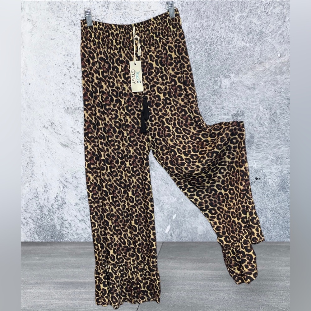 Jaded Gypsy-Leopard pants NWT
